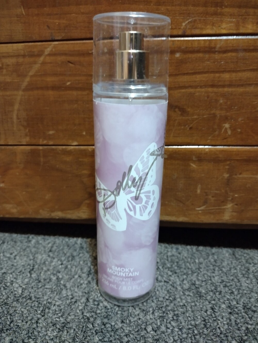 Dolly Parton Smoky Mountain Body Mist - Pink Scented Spray 8 FL OZ